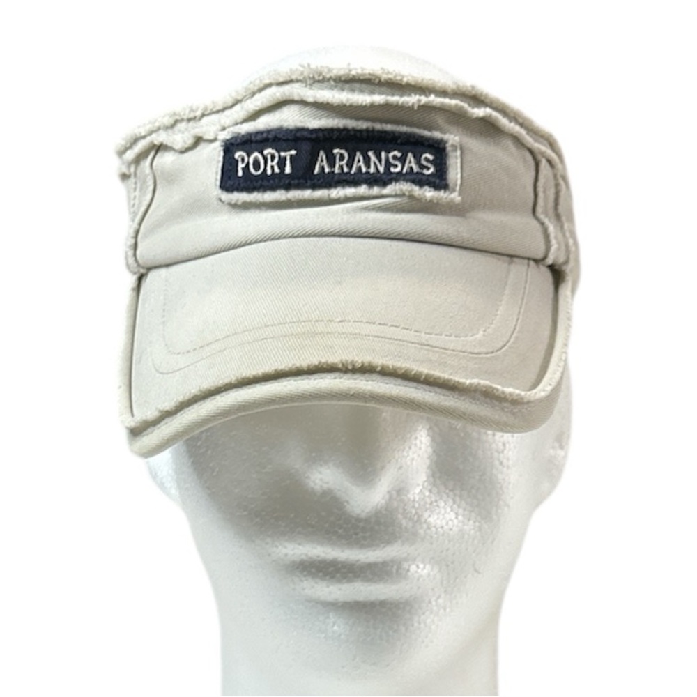 Port Aransas  TX Distressed Sun Visor Unisex All-Purpose Sports Hat - Adjustable